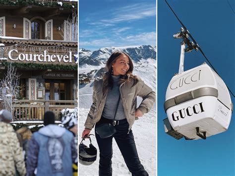 richest ski resort with gucci store